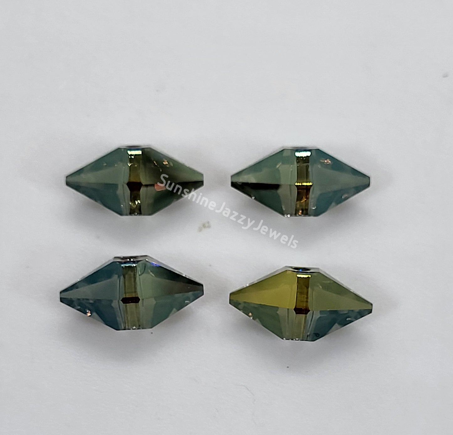 #5747 - Swarovski Crystal 12x6mm Double Spike Beads