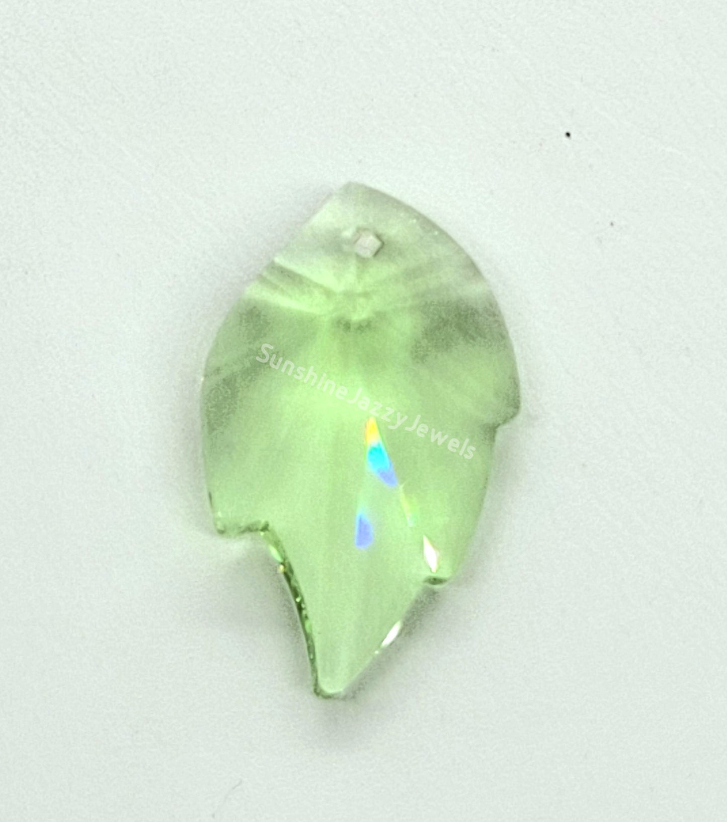 #8805 - Swarovski Crystal Leaf Prism