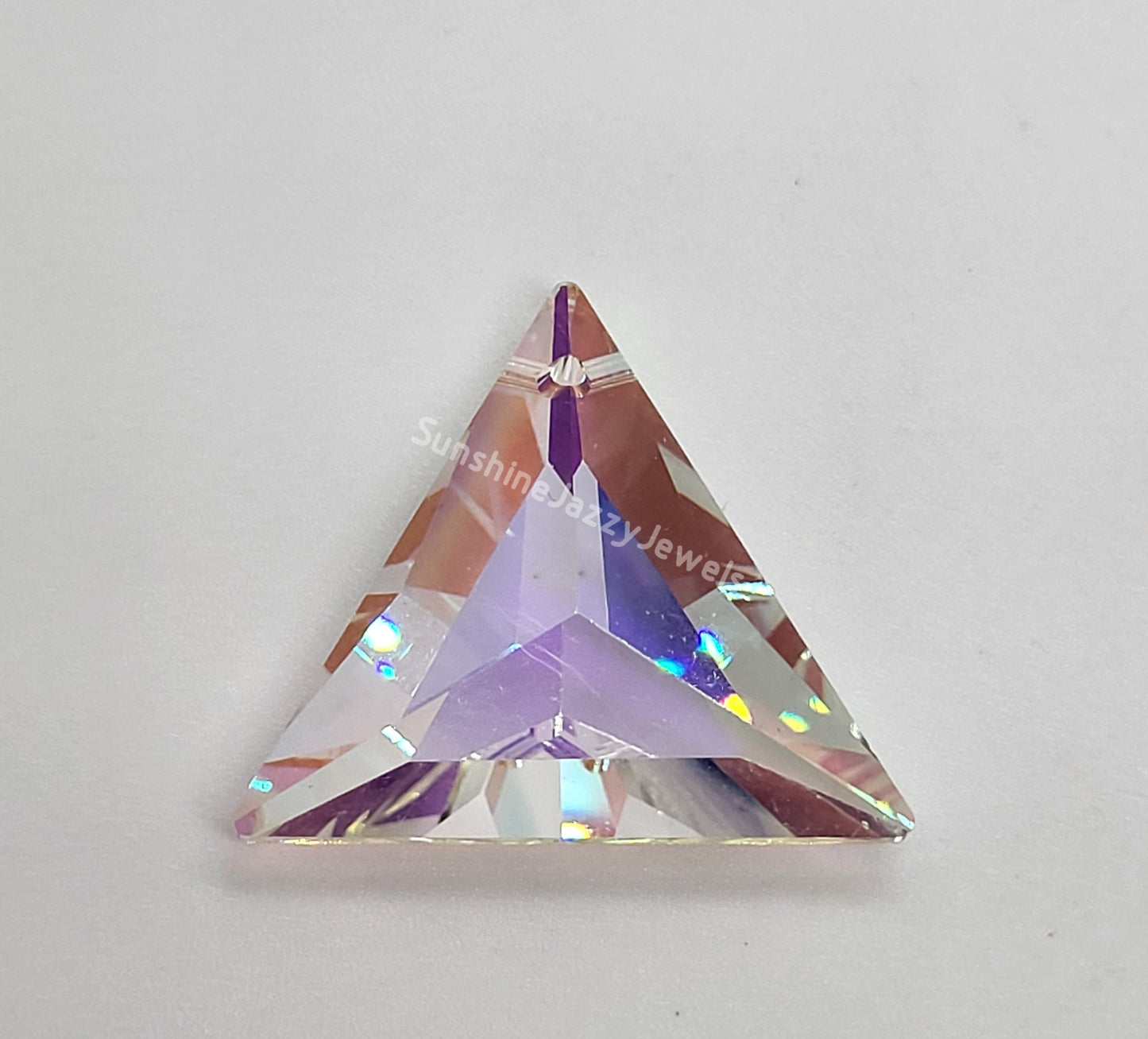 #6209 - Swarovski Crystal 30mm Triangle Pendant; 7 Colors