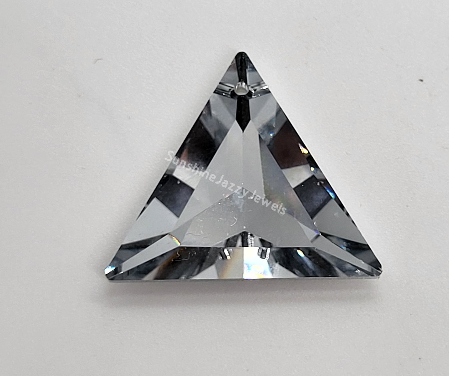 #6209 - Swarovski Crystal 30mm Triangle Pendant; 7 Colors