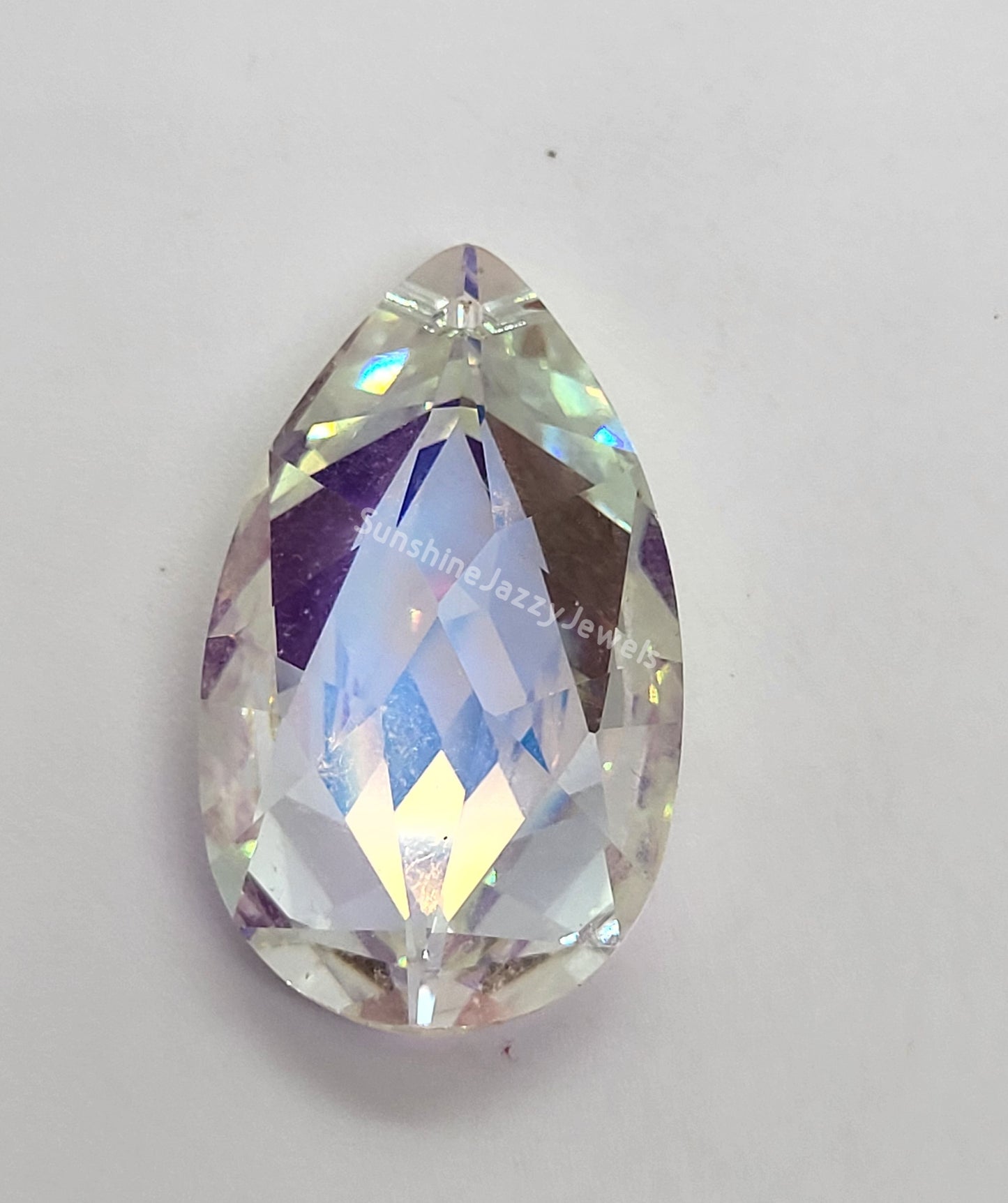 #6105 - Swarovski Crystal 38x22mm Teardrop Pendant