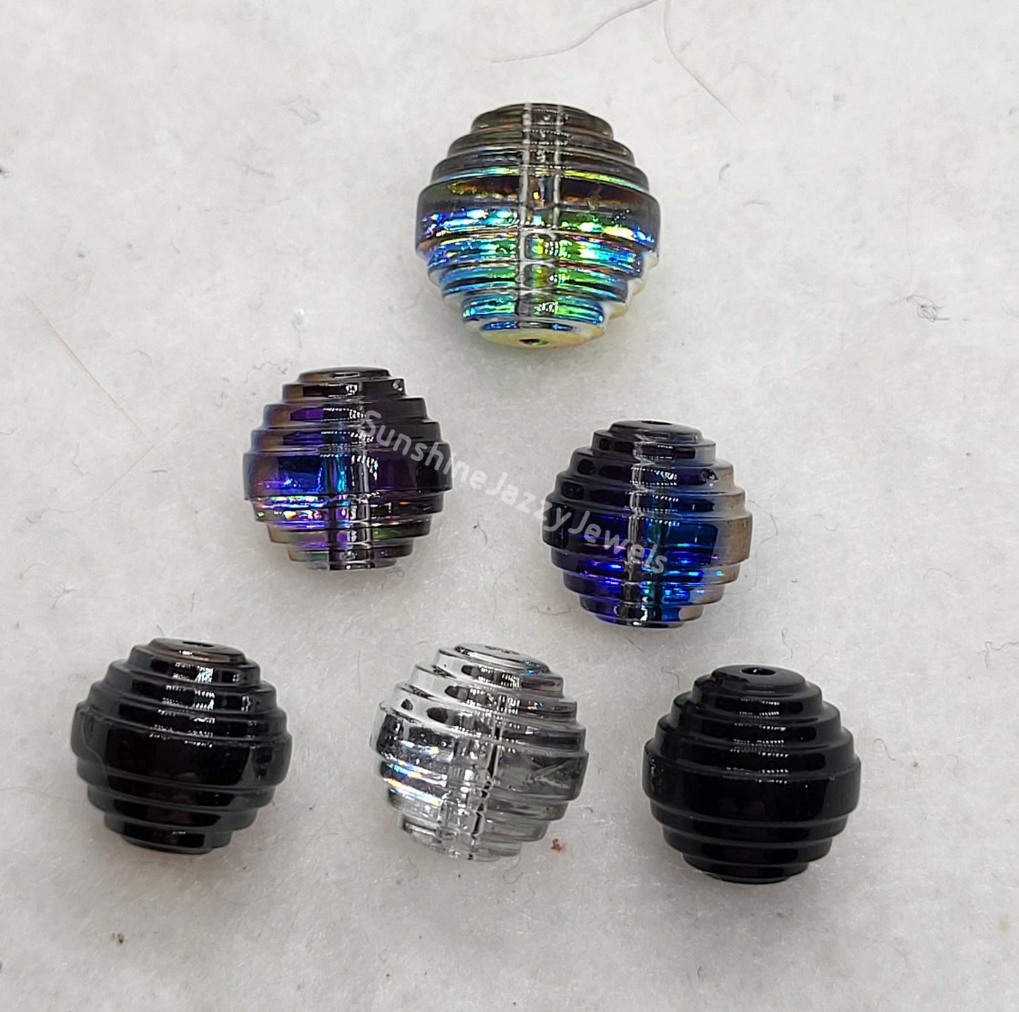 #5030/4 - Swarovski Crystal Art Deco Beads