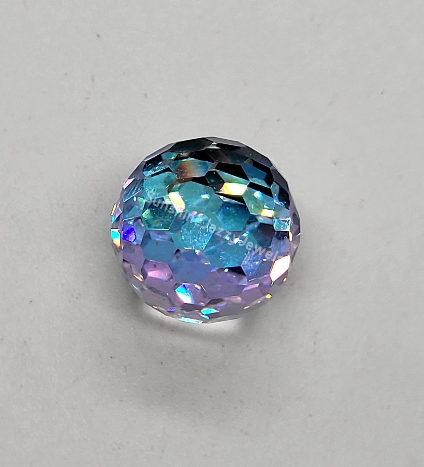 #4861 - Swarovski Crystal 3/4 Flat Disco Ball Fancy Stones
