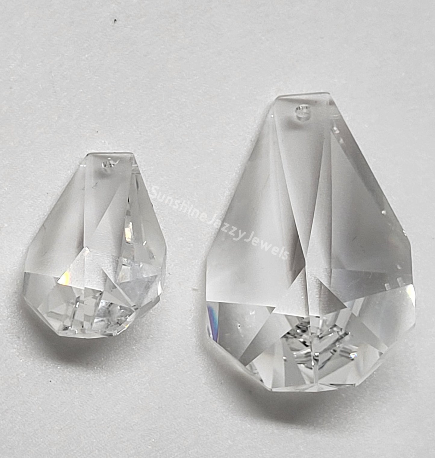 #8751 - Swarovski Crystal Clear Kite Pendant/ Prism