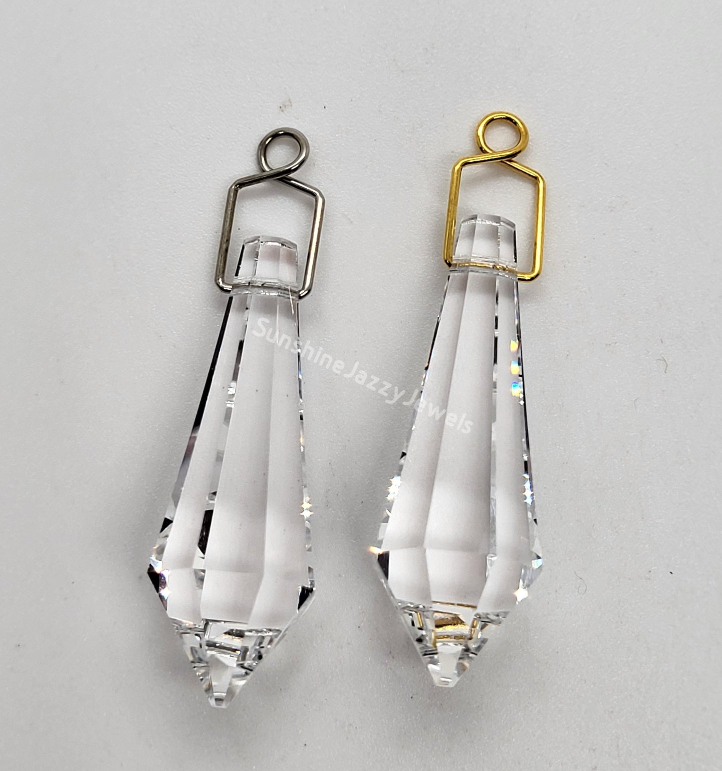 Chandelier/ Prism Pinch Bail Connector