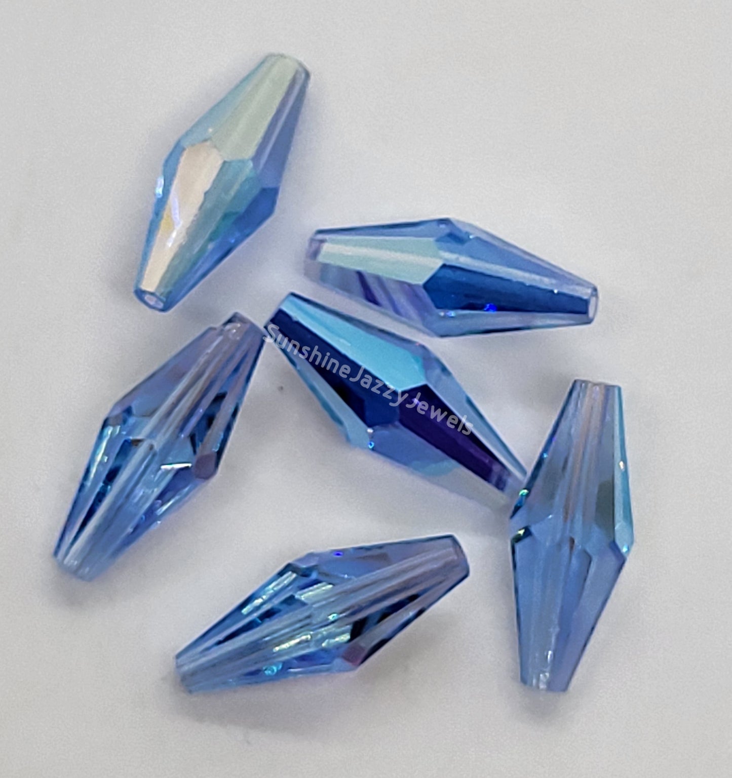 #5205 - Swarovski Crystal Elongated Tube Beads; Many Colors & Sizes