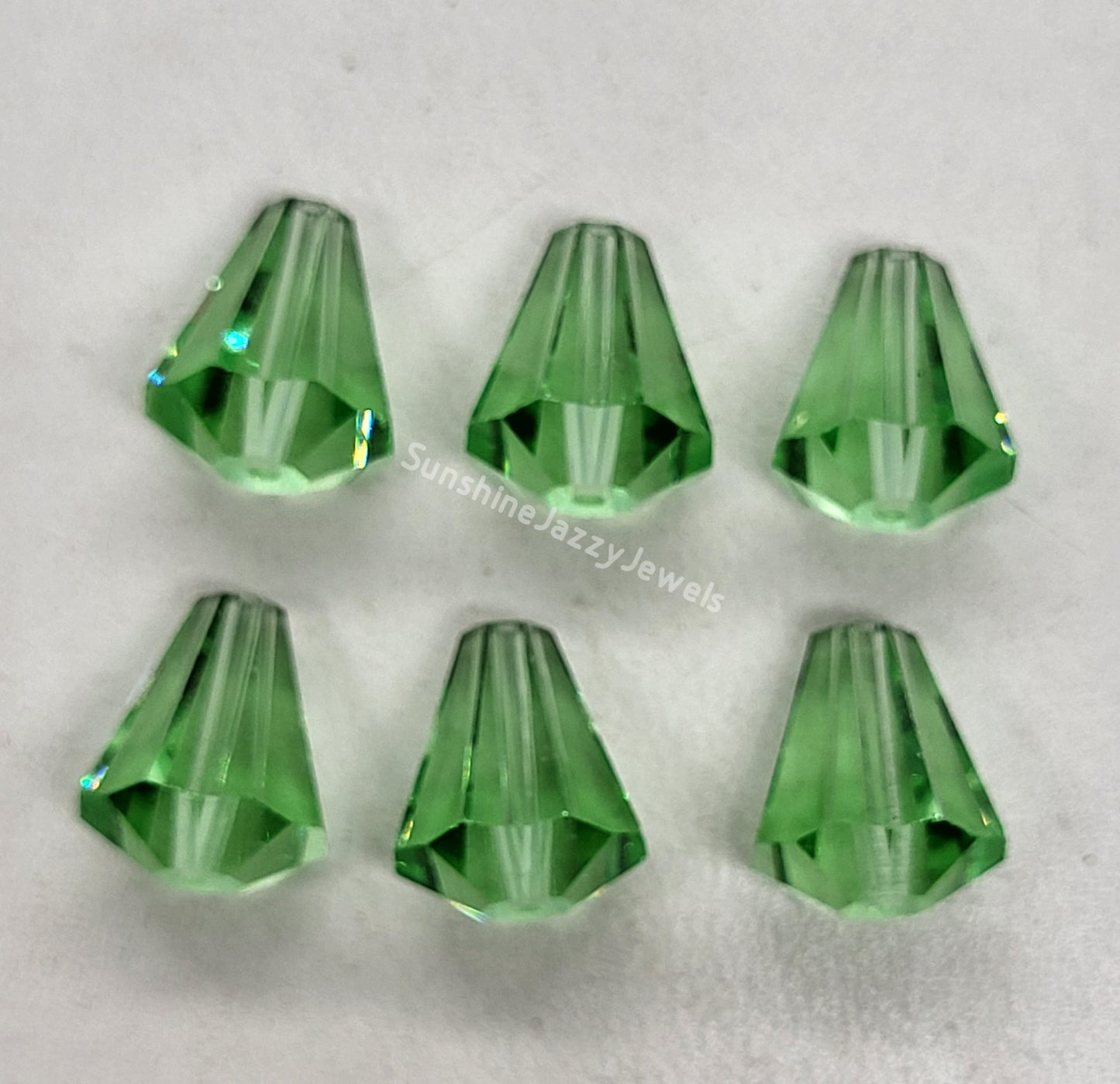 #5400 - Swarovski Crystal Cone Beads; Multiple Colors and Sizes