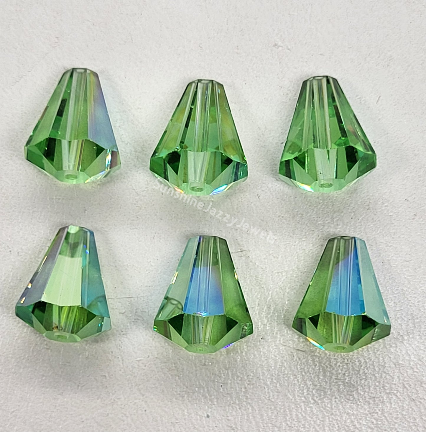 #5400 - Swarovski Crystal Cone Beads; Multiple Colors and Sizes