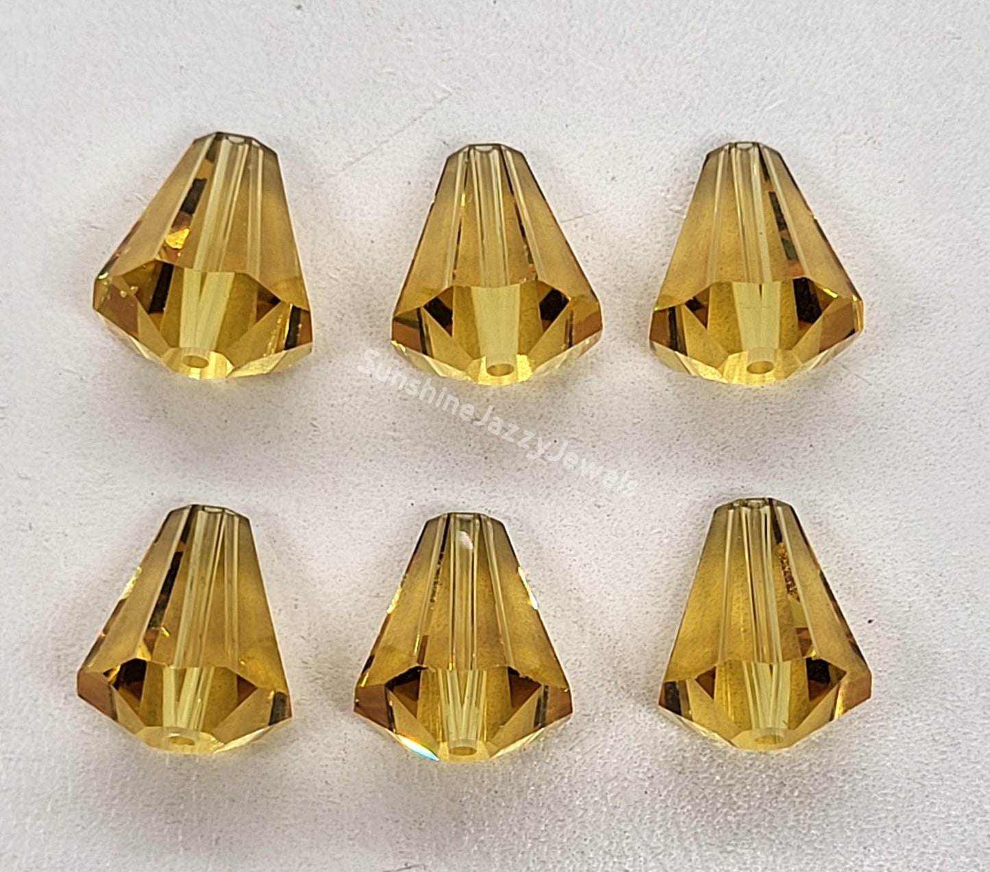 #5400 - Swarovski Crystal Cone Beads; Multiple Colors and Sizes