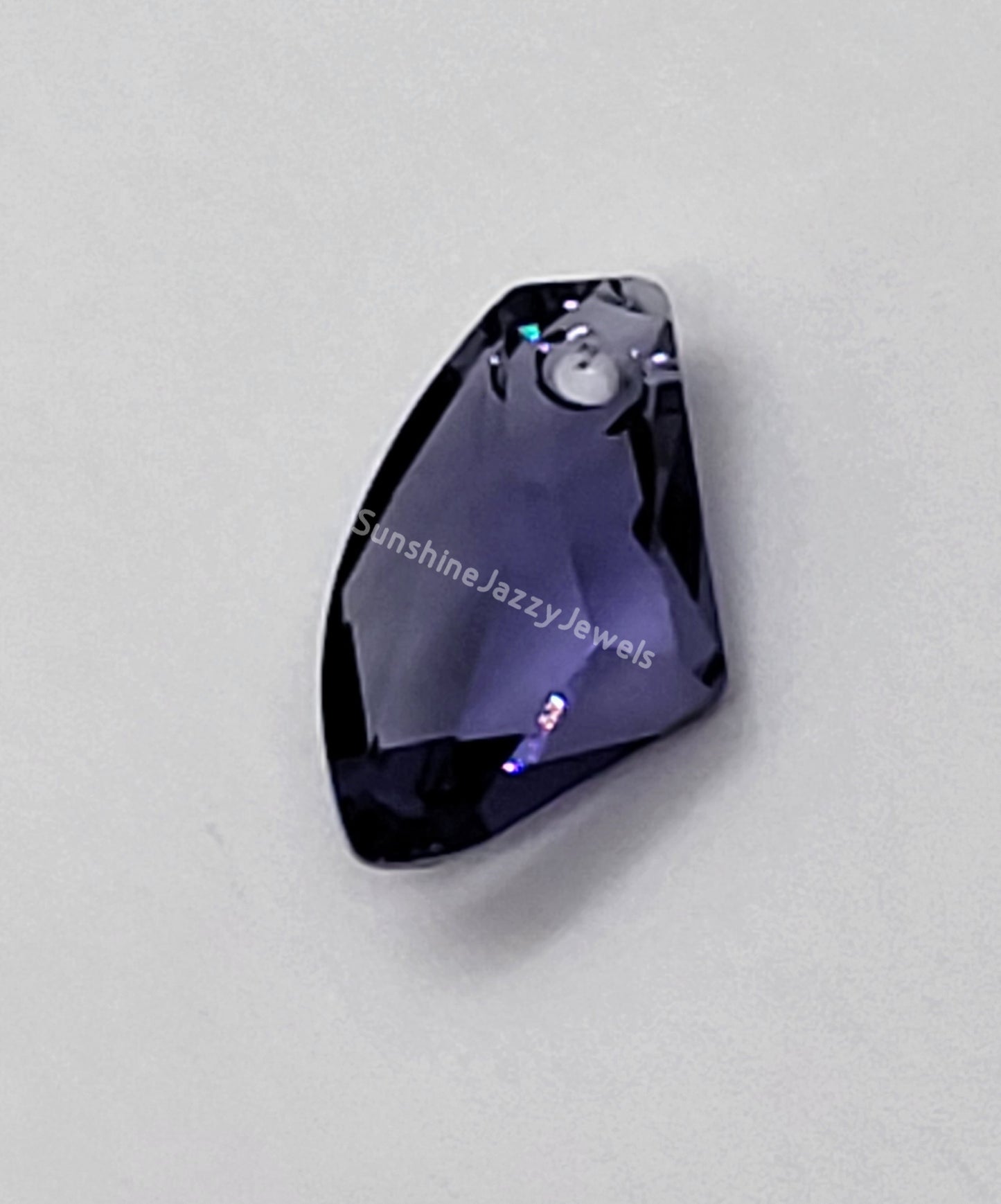 #6656 - Swarovski Crystal Galactic Vertical Pendant