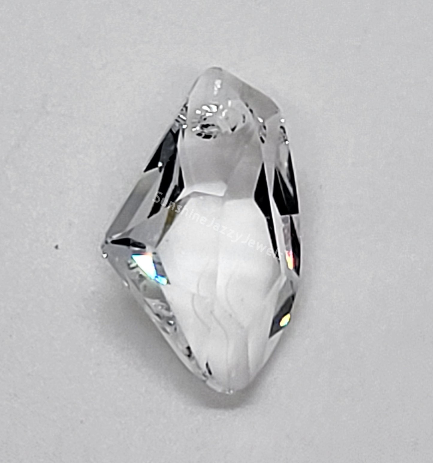#6656 - Swarovski Crystal Galactic Vertical Pendant