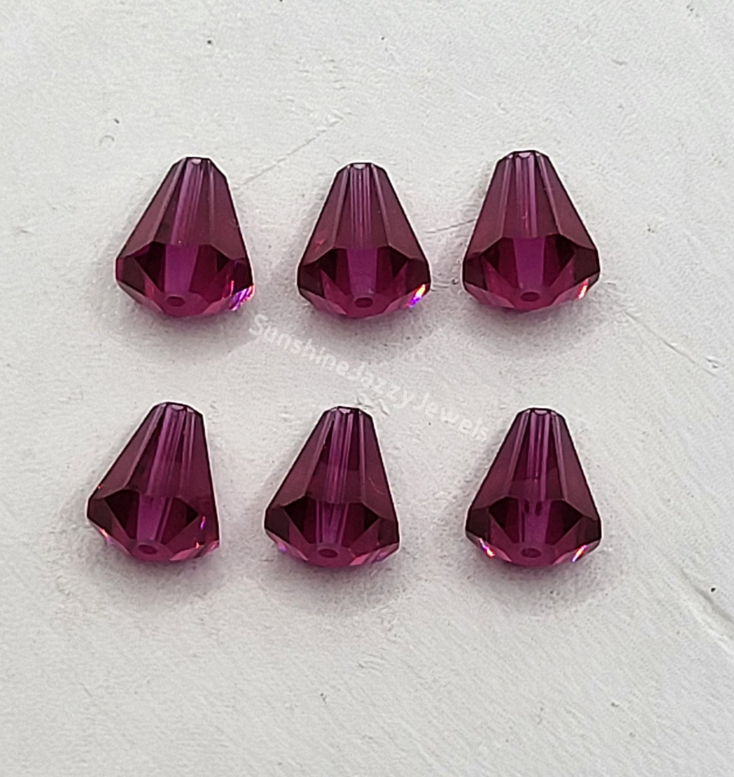 #5400 - Swarovski Crystal Cone Beads; Multiple Colors and Sizes