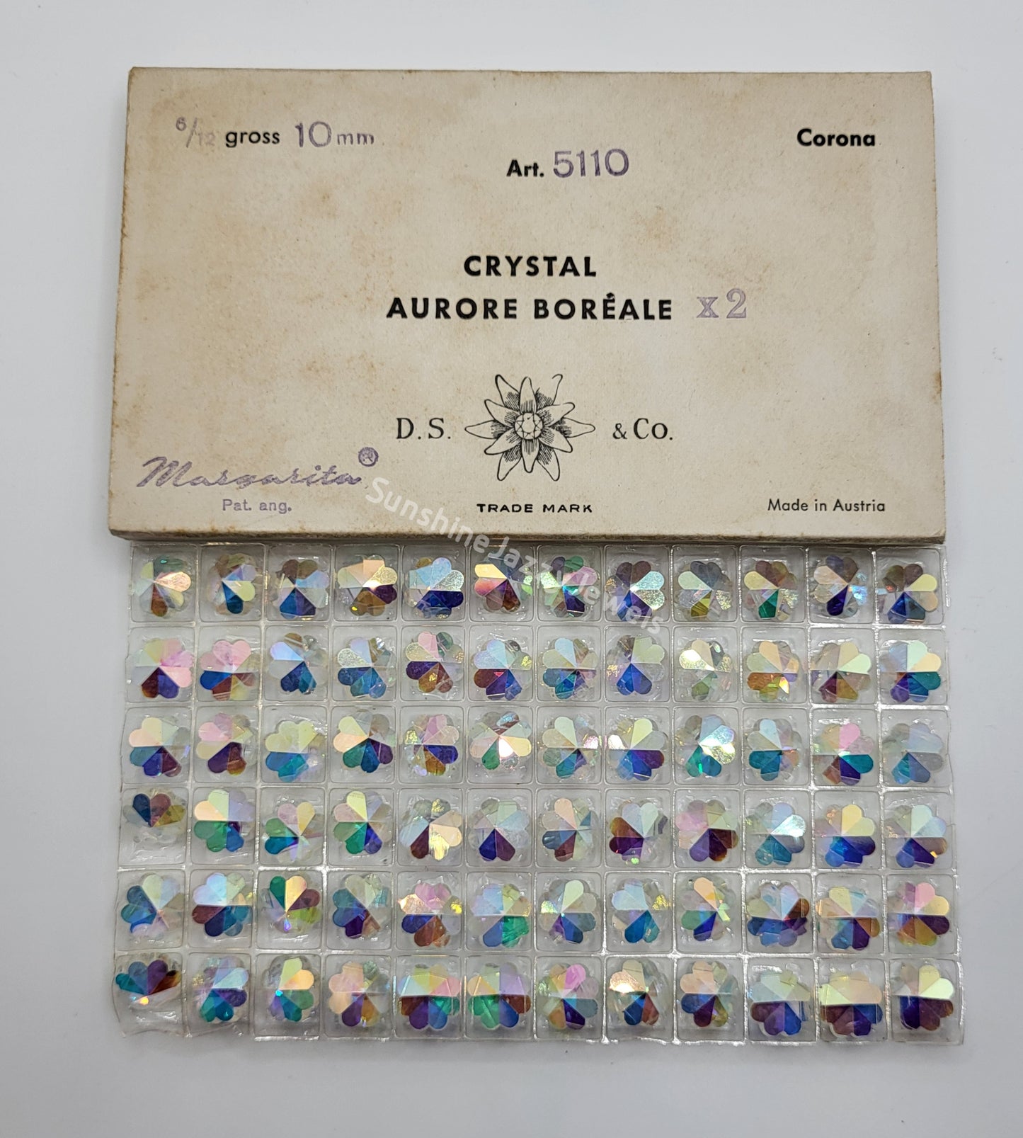 #5110 - Factory Pack Swarovski Crystal Daisy 5110 Beads