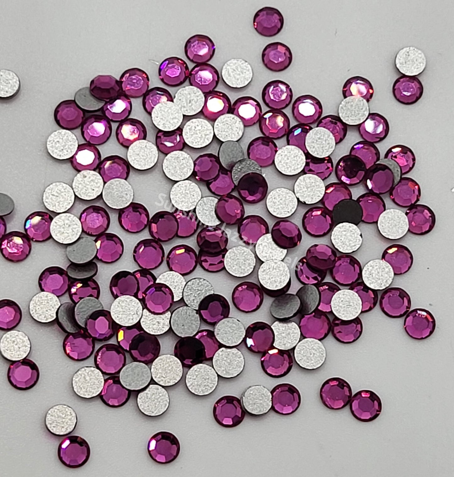 #2000 - Swarovski Crystal ss12 Round Flatback Rhinestones