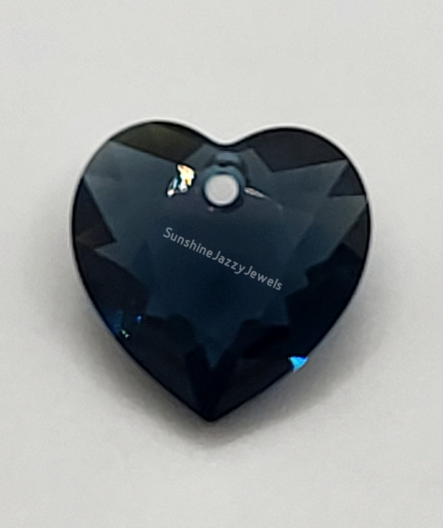 #6432 - Swarovski Crystal Heart Cut Pendants