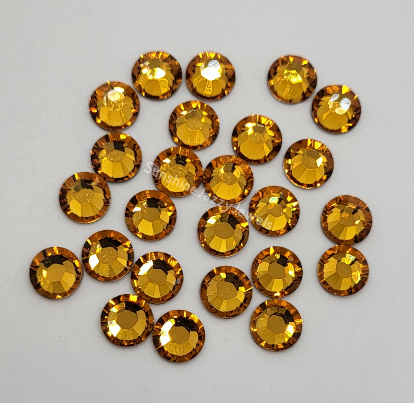 #2028 - Swarovski Crystal ss34 Flatback Round Rhinestones; 7mm