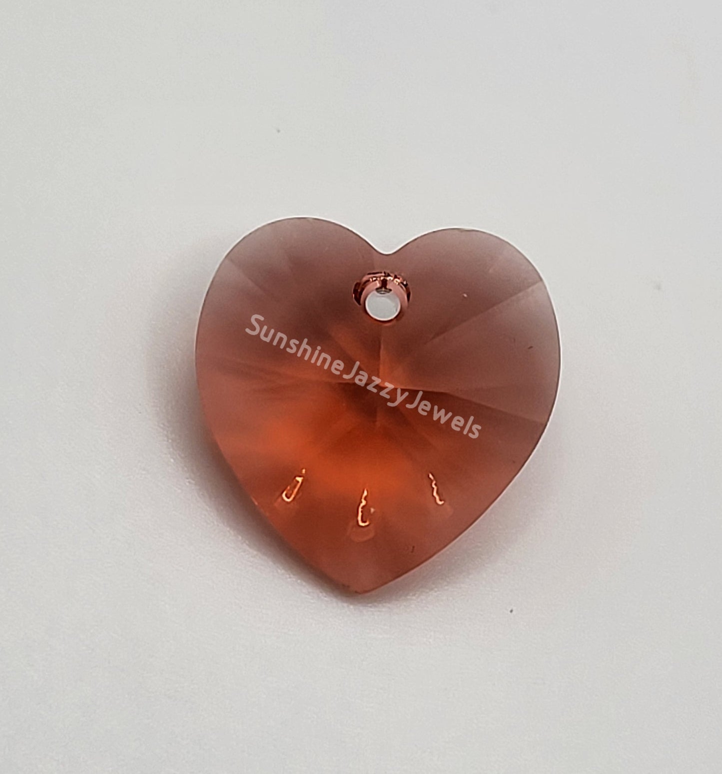 #6228 - Swarovski Crystal 18mm Heart Pendant