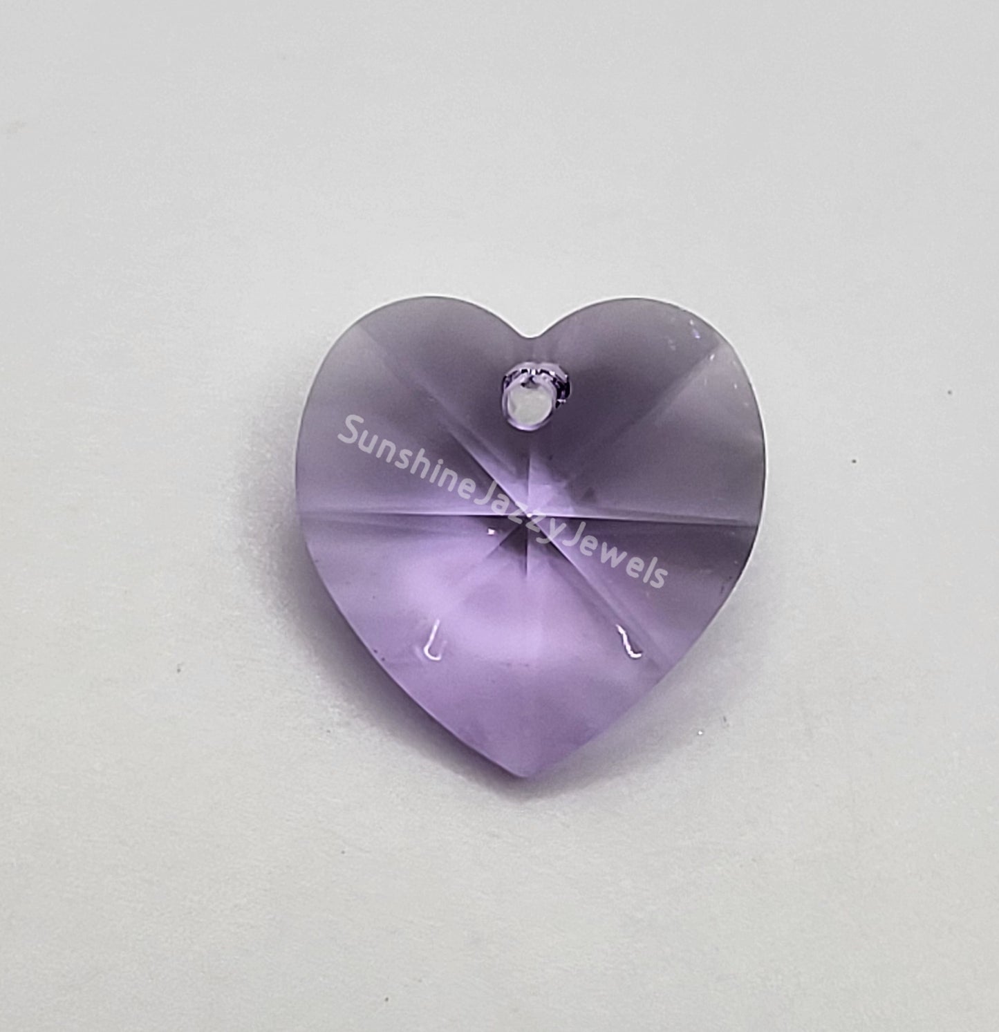 #6228 - Swarovski Crystal 18mm Heart Pendant