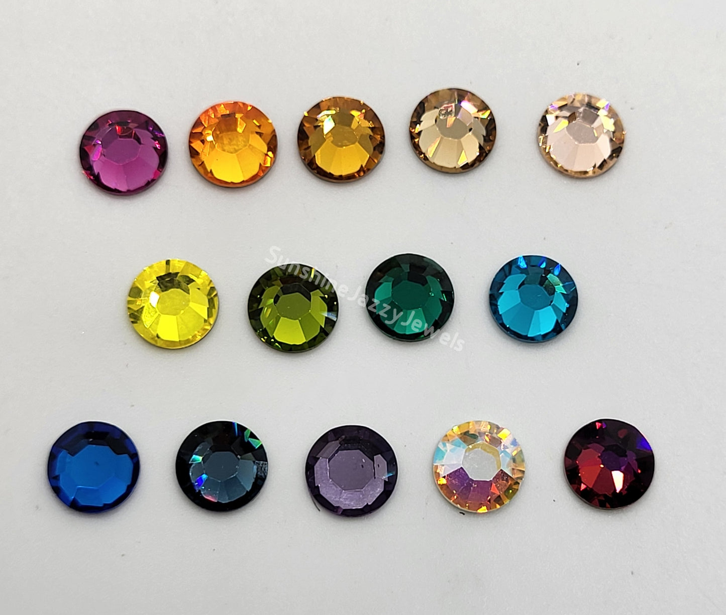 #2028 - Swarovski Crystal ss34 Flatback Round Rhinestones; 7mm