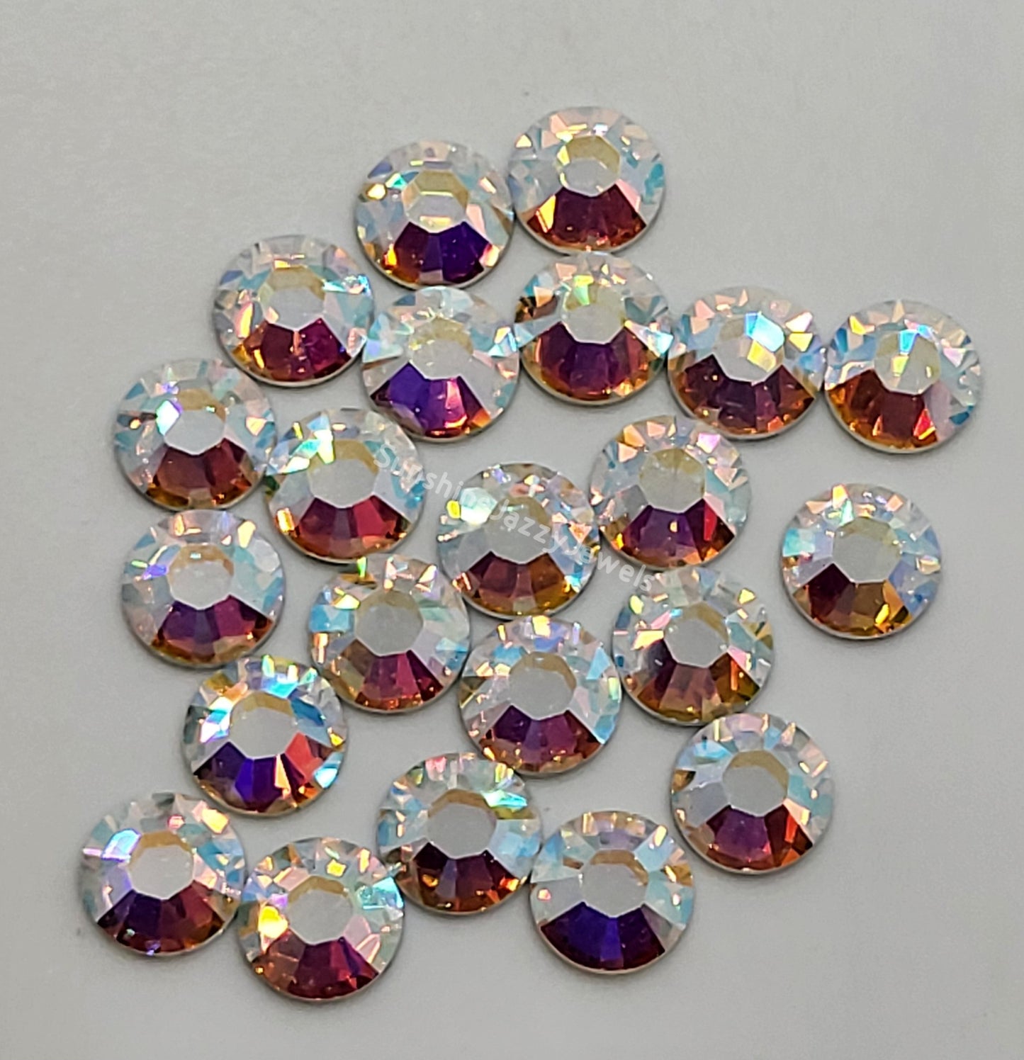 #2028 - Swarovski Crystal ss34 Flatback Round Rhinestones; 7mm