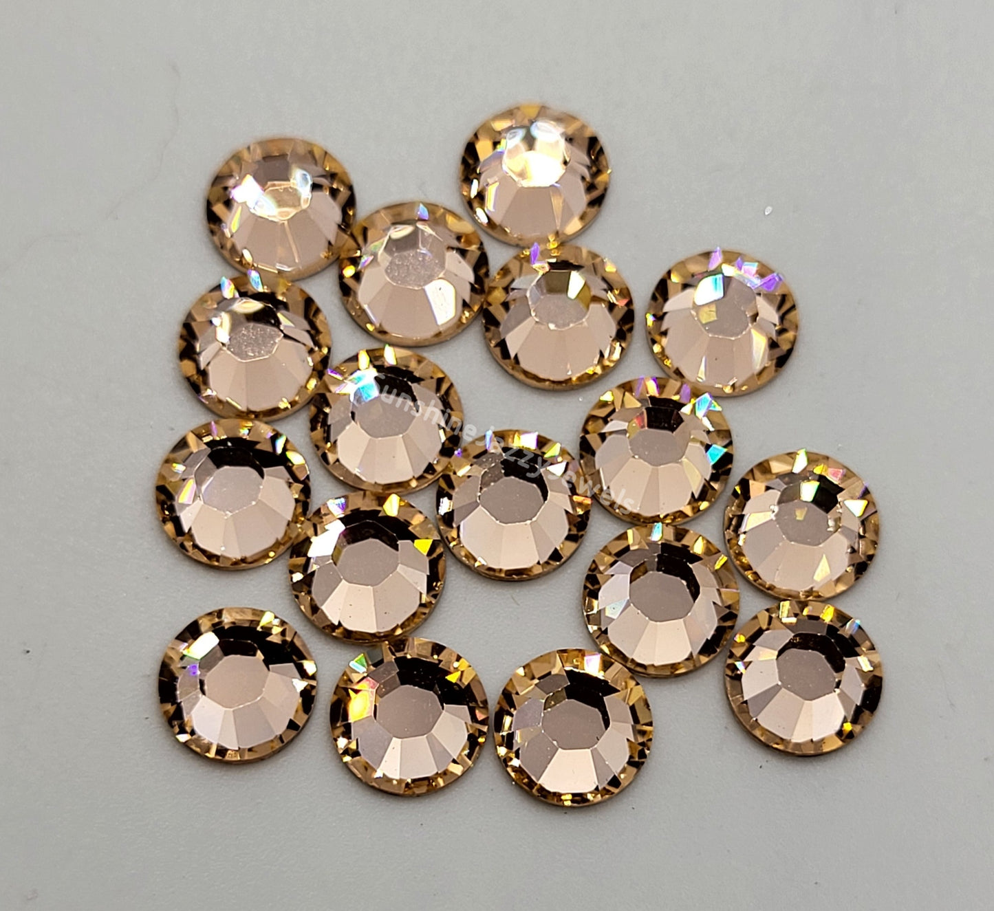 #2028 - Swarovski Crystal ss34 Flatback Round Rhinestones; 7mm