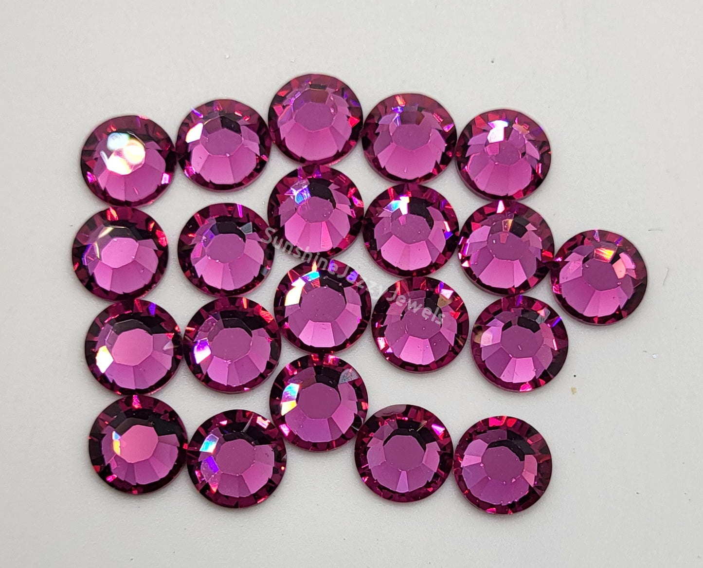 #2028 - Swarovski Crystal ss34 Flatback Round Rhinestones; 7mm