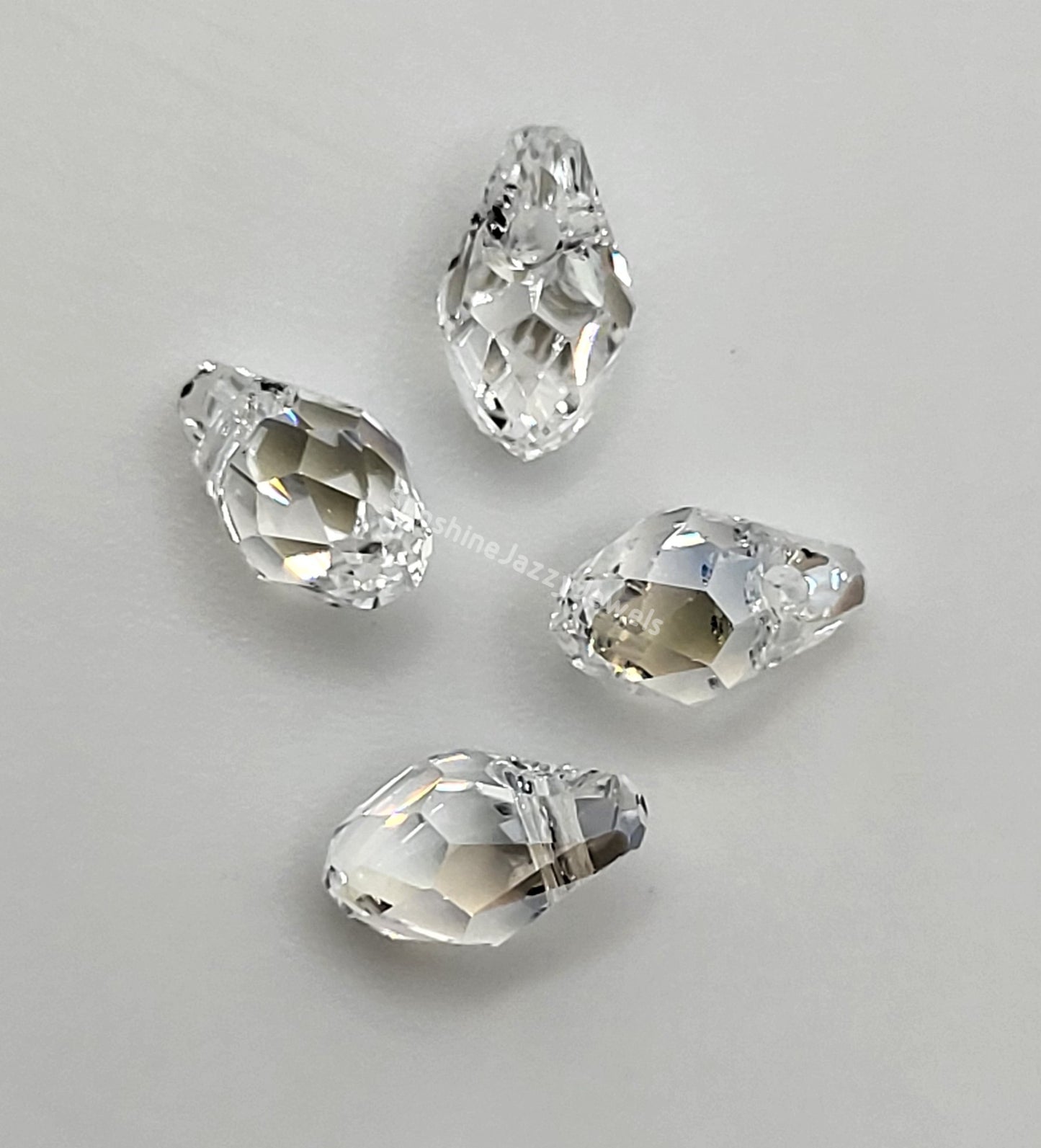 #6007 - Swarovski Crystal Small Briolette Pendants