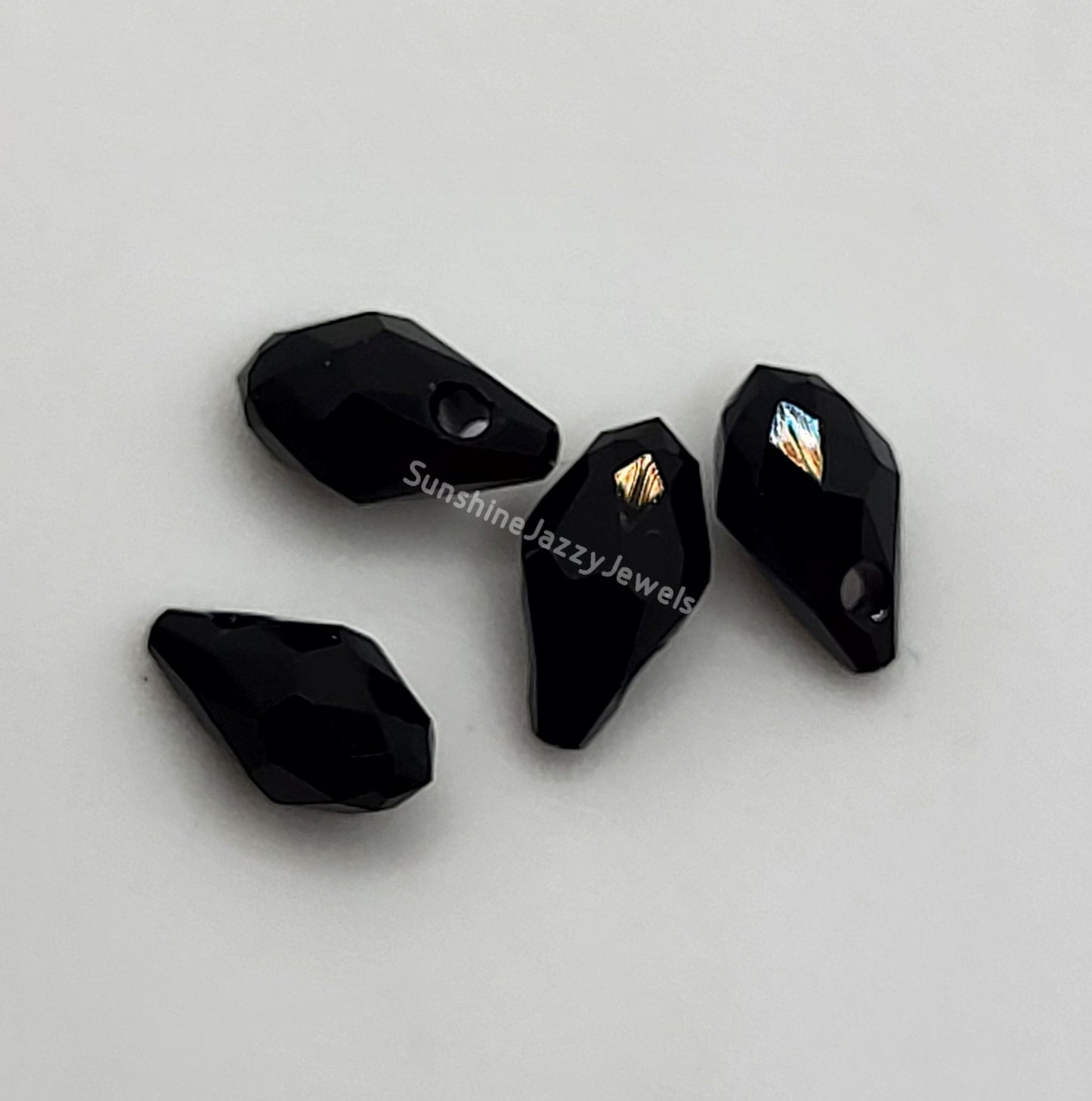 #6007 - Swarovski Crystal Small Briolette Pendants