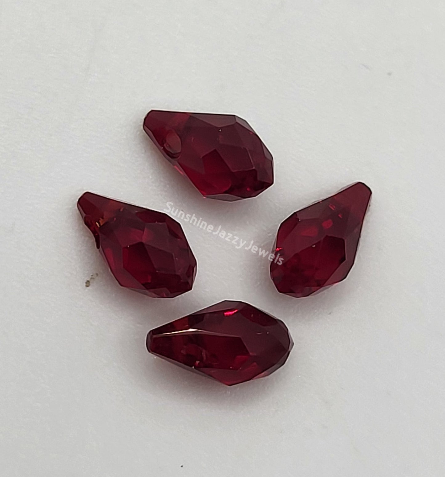 #6007 - Swarovski Crystal Small Briolette Pendants