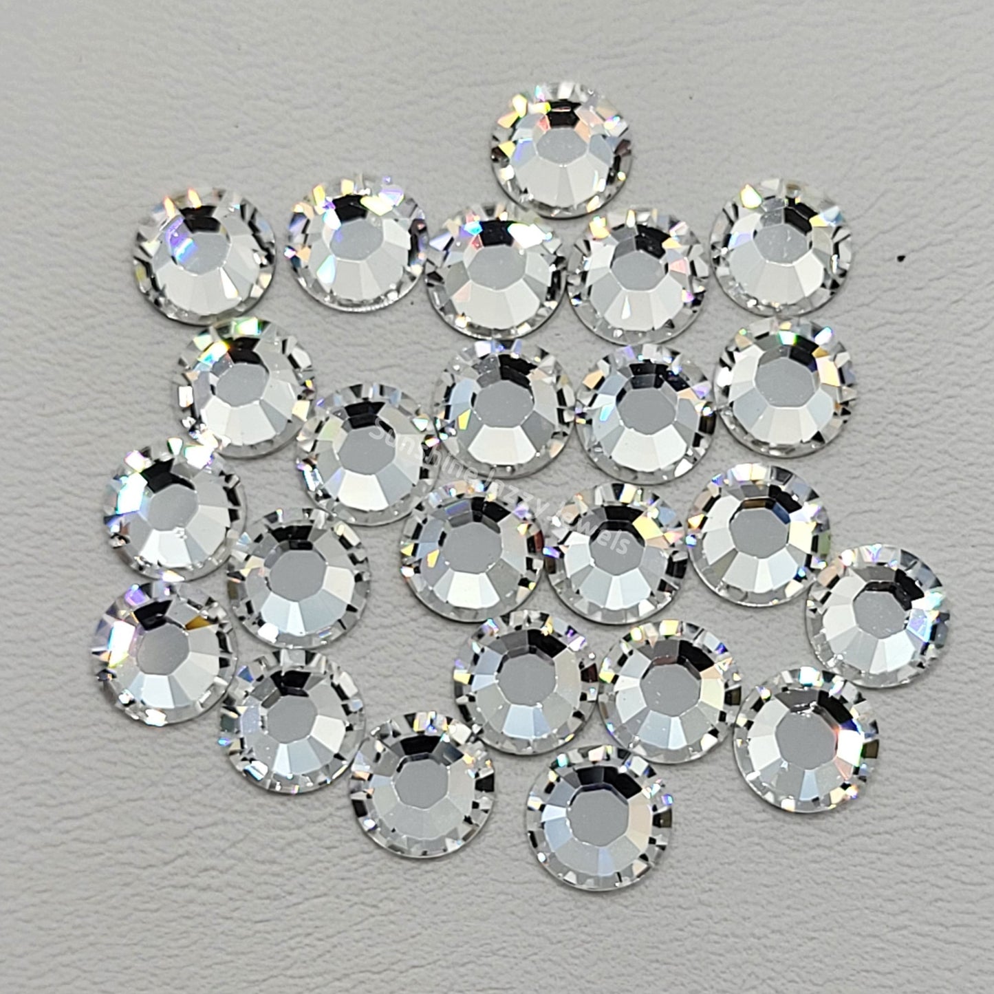 #2028 - Swarovski Crystal ss34 Flatback Round Rhinestones; 7mm