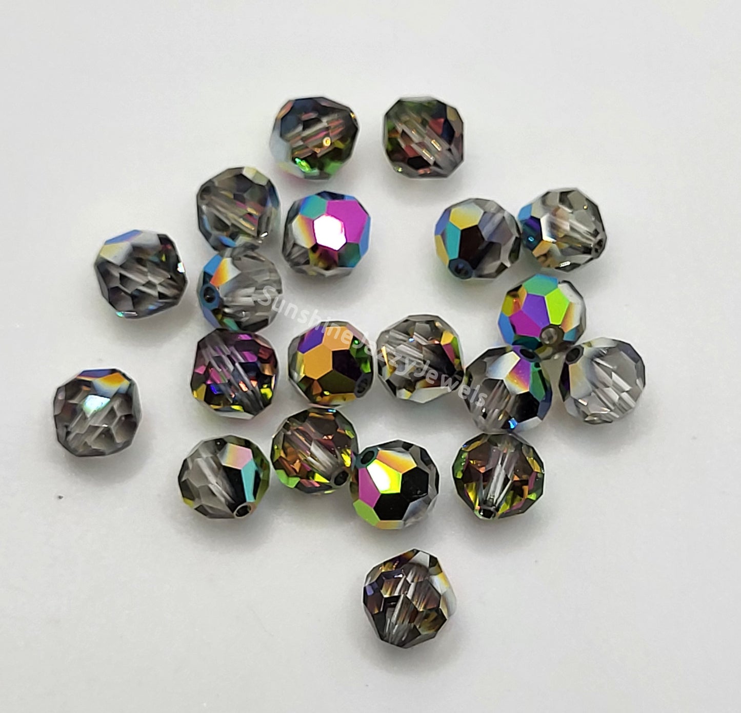 #5300 - Swarovski Crystal 6mm Round Beads; 12pc per pack