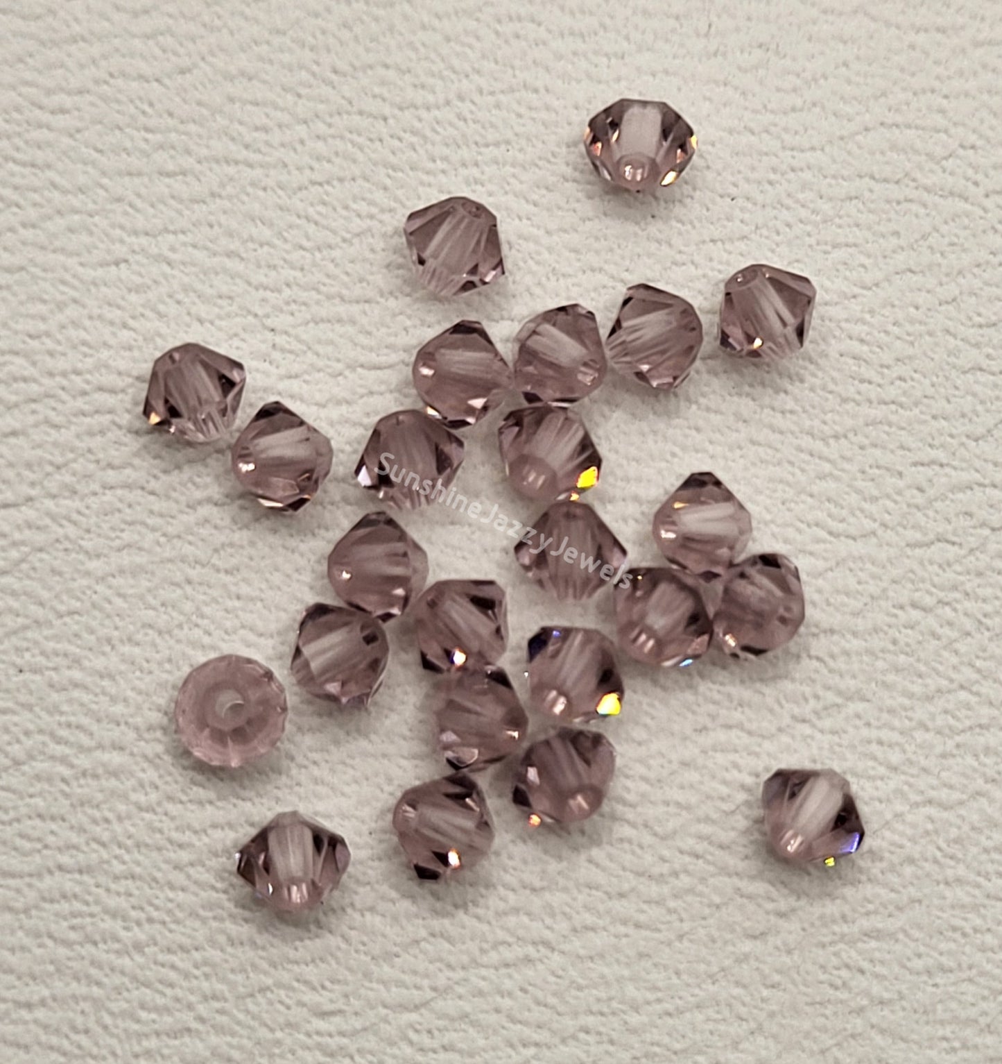 #5328 - Swarovski Crystal 3mm Bicone Beads; Classic Colors; 24pc per pack