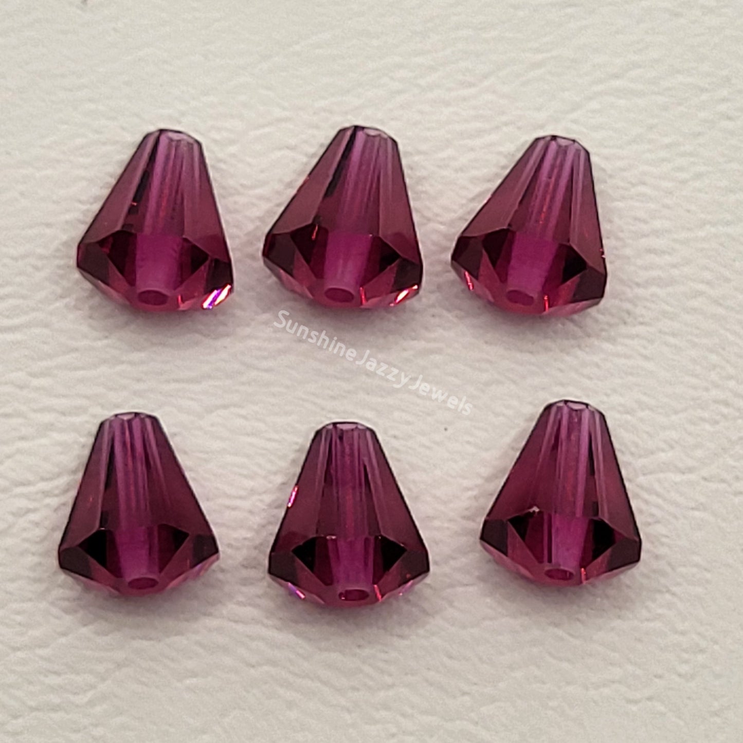 #5400 - Swarovski Crystal Cone Beads; Multiple Colors and Sizes