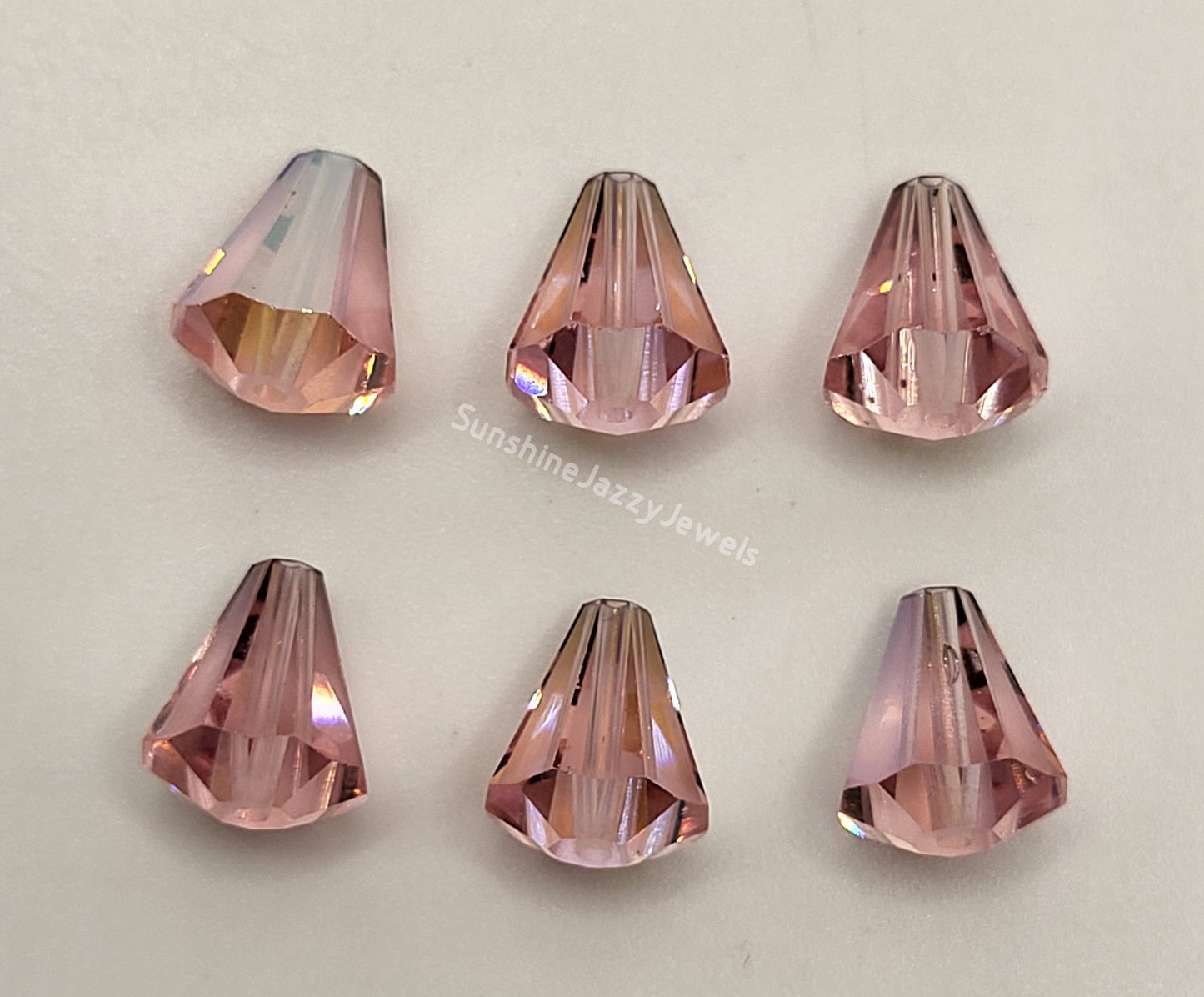 #5400 - Swarovski Crystal Cone Beads; Multiple Colors and Sizes