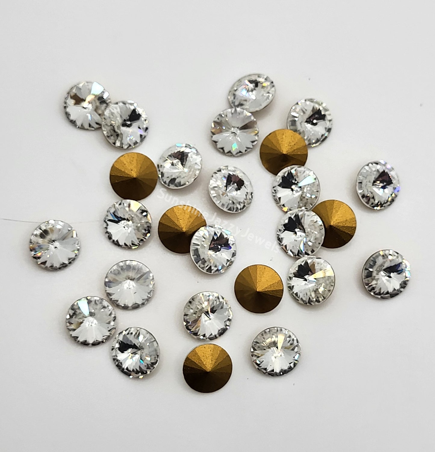 #1122 - Swarovski Crystal ss34 Rivoli Stone