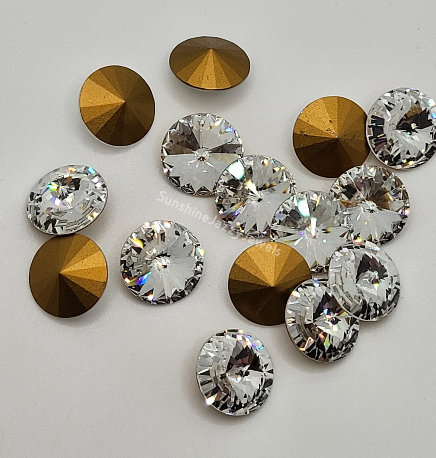 #1122 - Swarovski Crystal ss47 Rivoli Chaton Stone