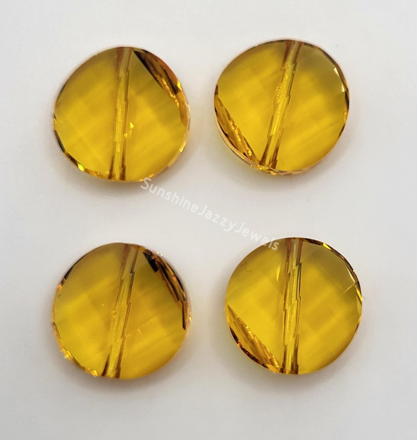 #5621 - Swarovski Crystal 14mm Twist Beads; 4pc per pack