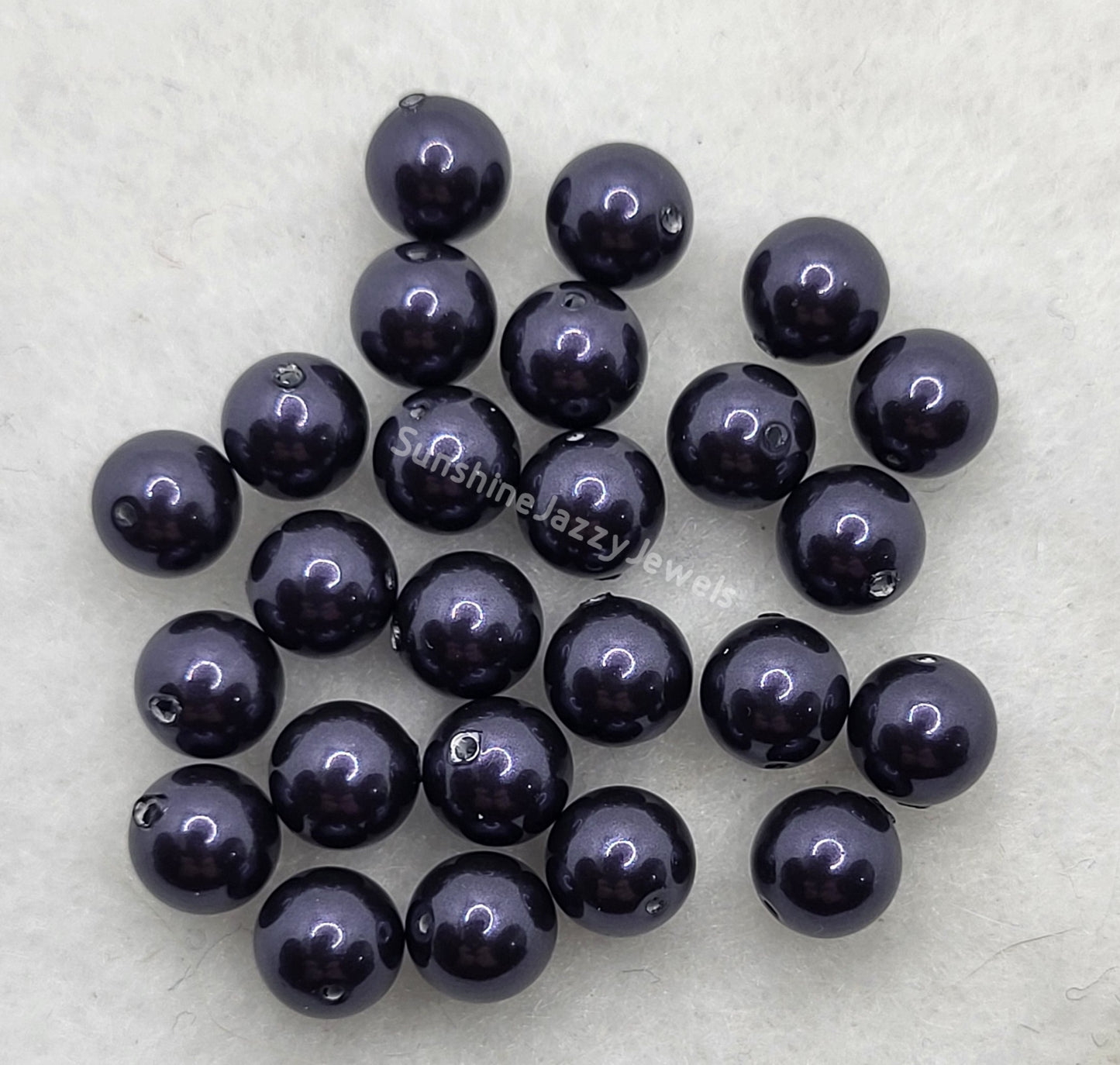 #5810 - Swarovski Crystal 8mm Round Pearl Beads; 10pc per pack