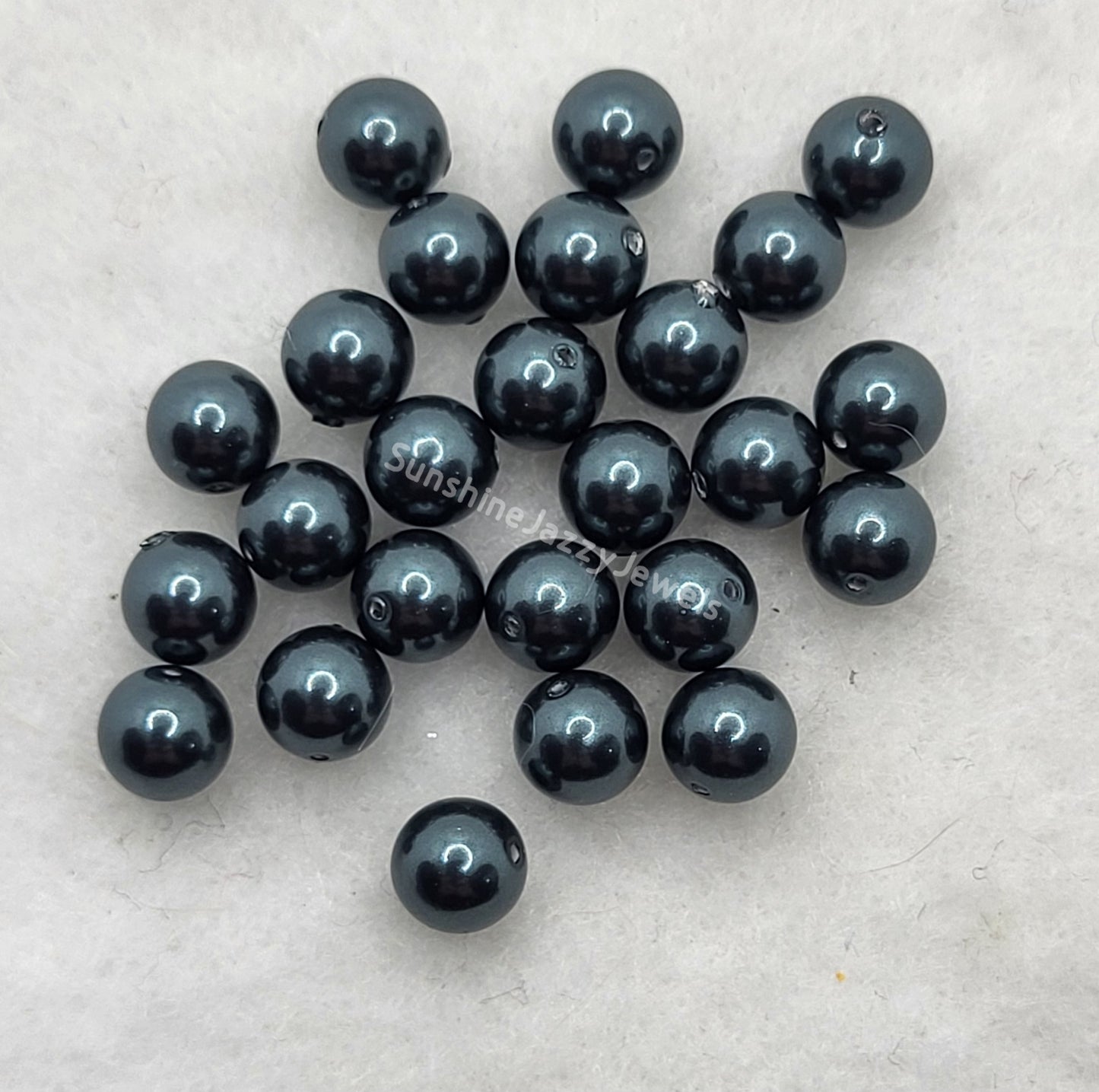 #5810 - Swarovski Crystal 8mm Round Pearl Beads; 10pc per pack