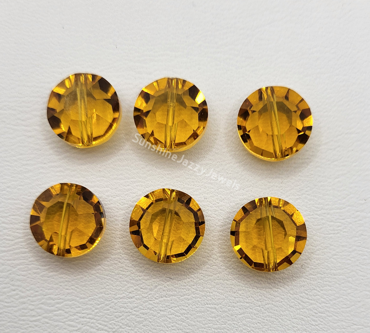 #5100 - Swarovski Crystal 7mm Lentil Beads (aka Pill/ Tablet Beads)