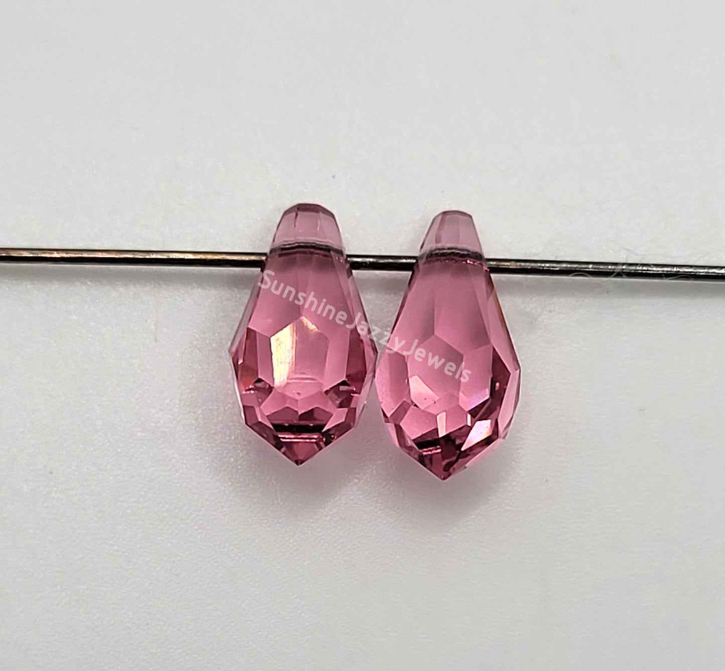 #6000 - Swarovski Crystal Teardrop 6000 Pendants; 3 Sizes; MANY COLORS