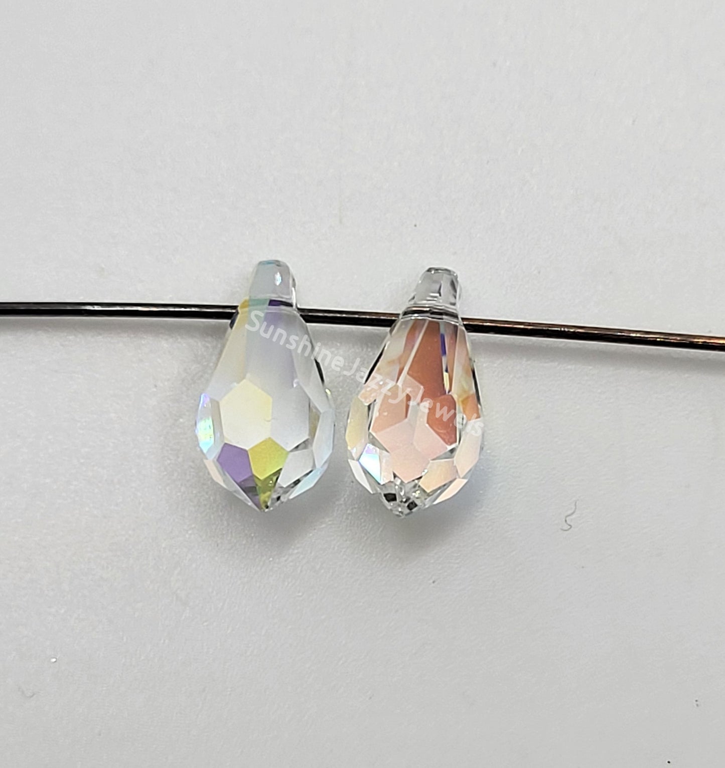 #6000 - Swarovski Crystal Teardrop 6000 Pendants; 3 Sizes; MANY COLORS