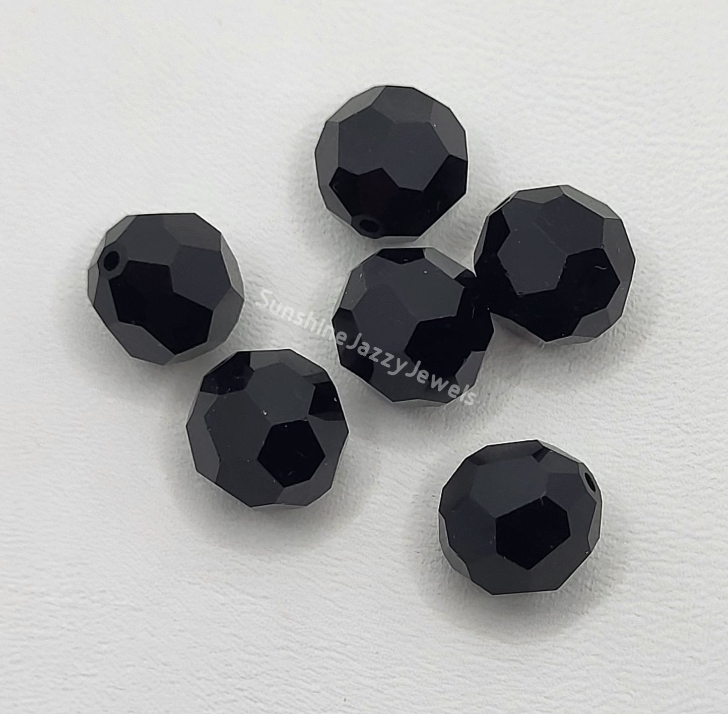 #5000 - Swarovski Crystal 10mm Round Beads; Classic Colors
