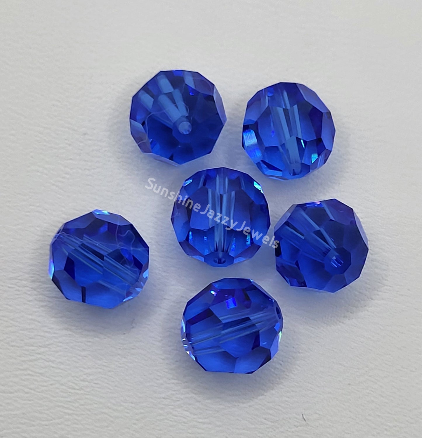 #5000 - Swarovski Crystal 10mm Round Beads; Classic Colors