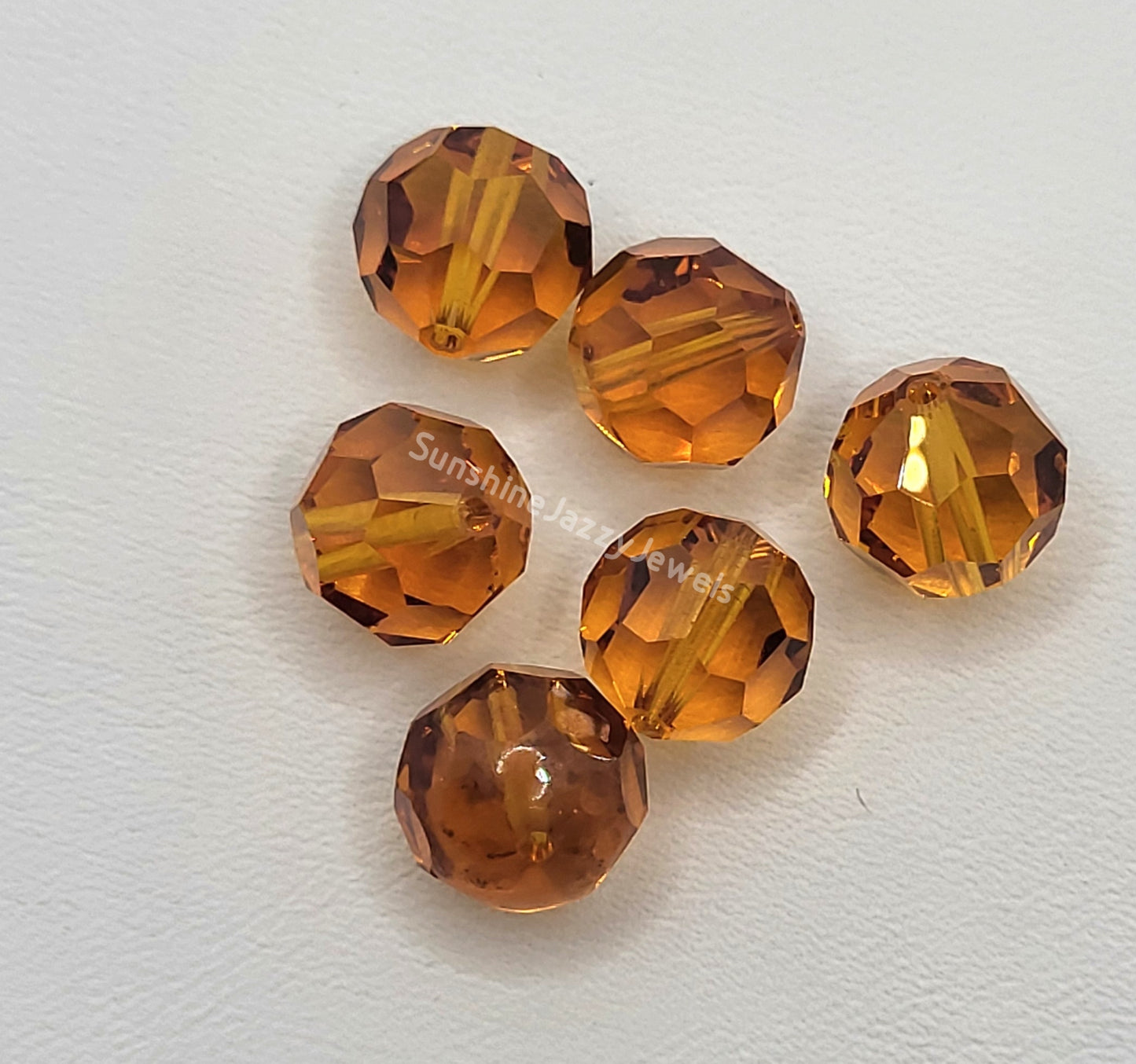 #5000 - Swarovski Crystal 10mm Round Beads; Classic Colors