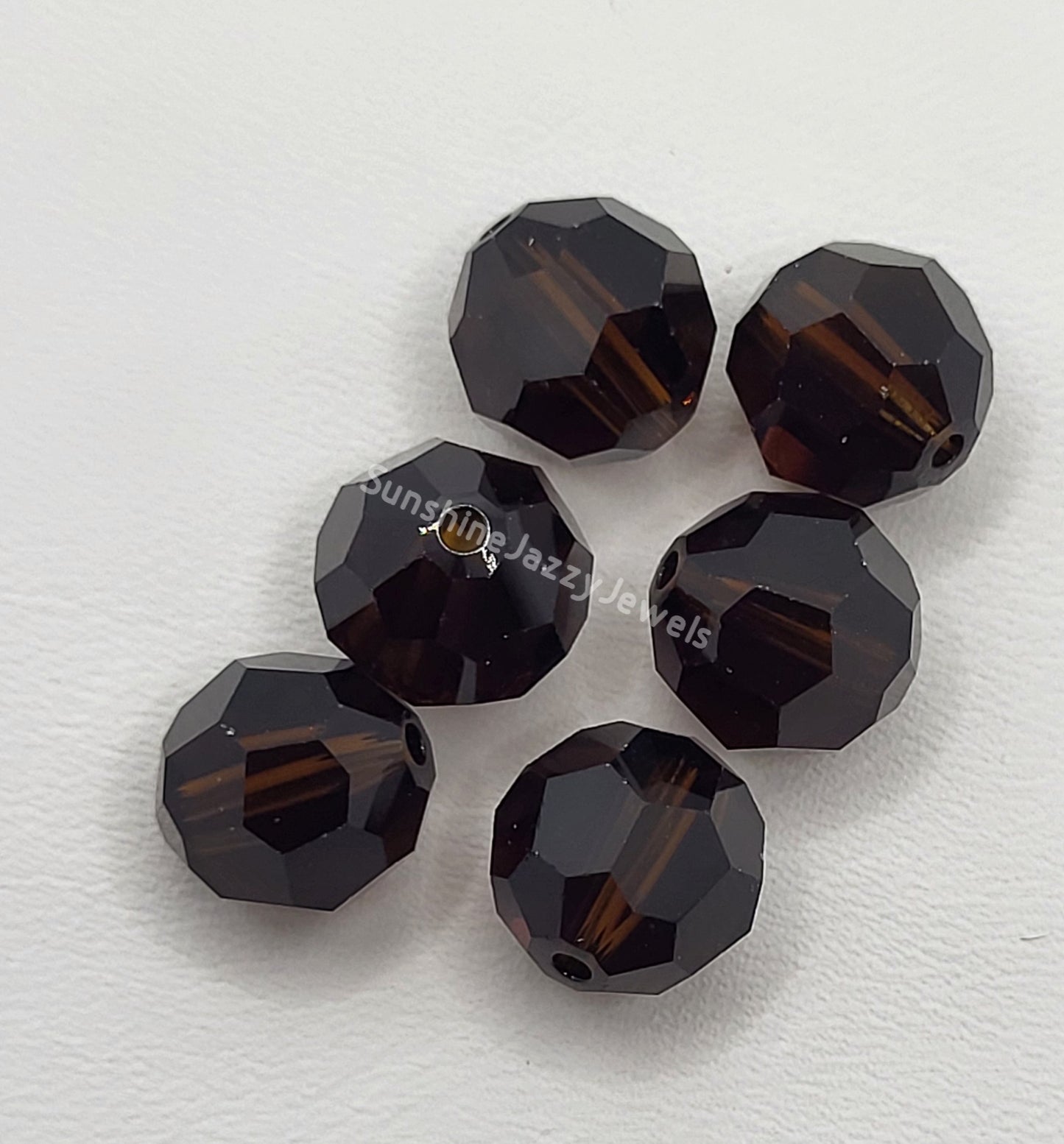 #5000 - Swarovski Crystal 10mm Round Beads; Classic Colors