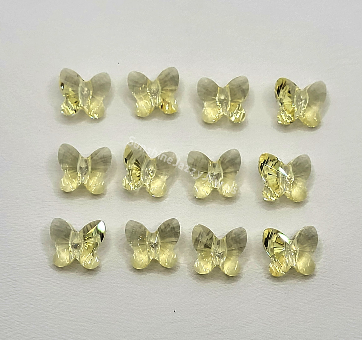 #5754 - Swarovski Crystal 8mm Butterfly Beads