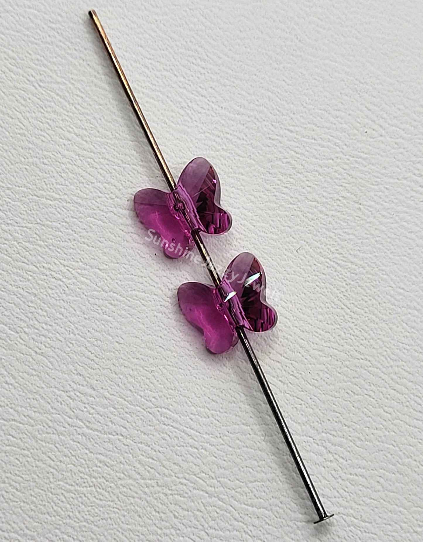 #5754 - Swarovski Crystal 6mm Butterfly Beads