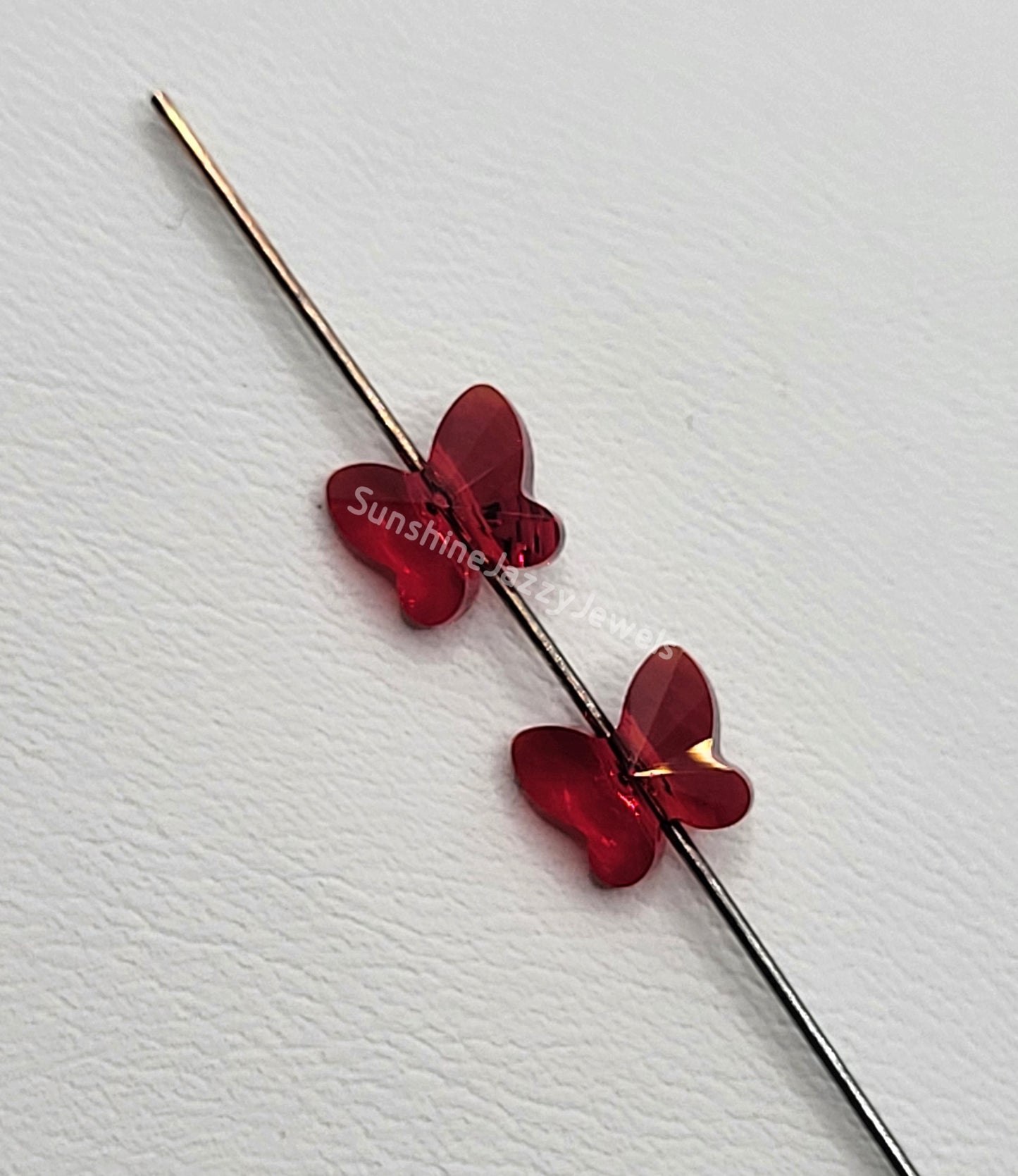 #5754 - Swarovski Crystal 8mm Butterfly Beads