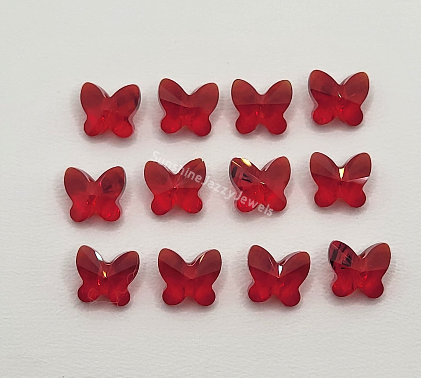 #5754 - Swarovski Crystal 8mm Butterfly Beads